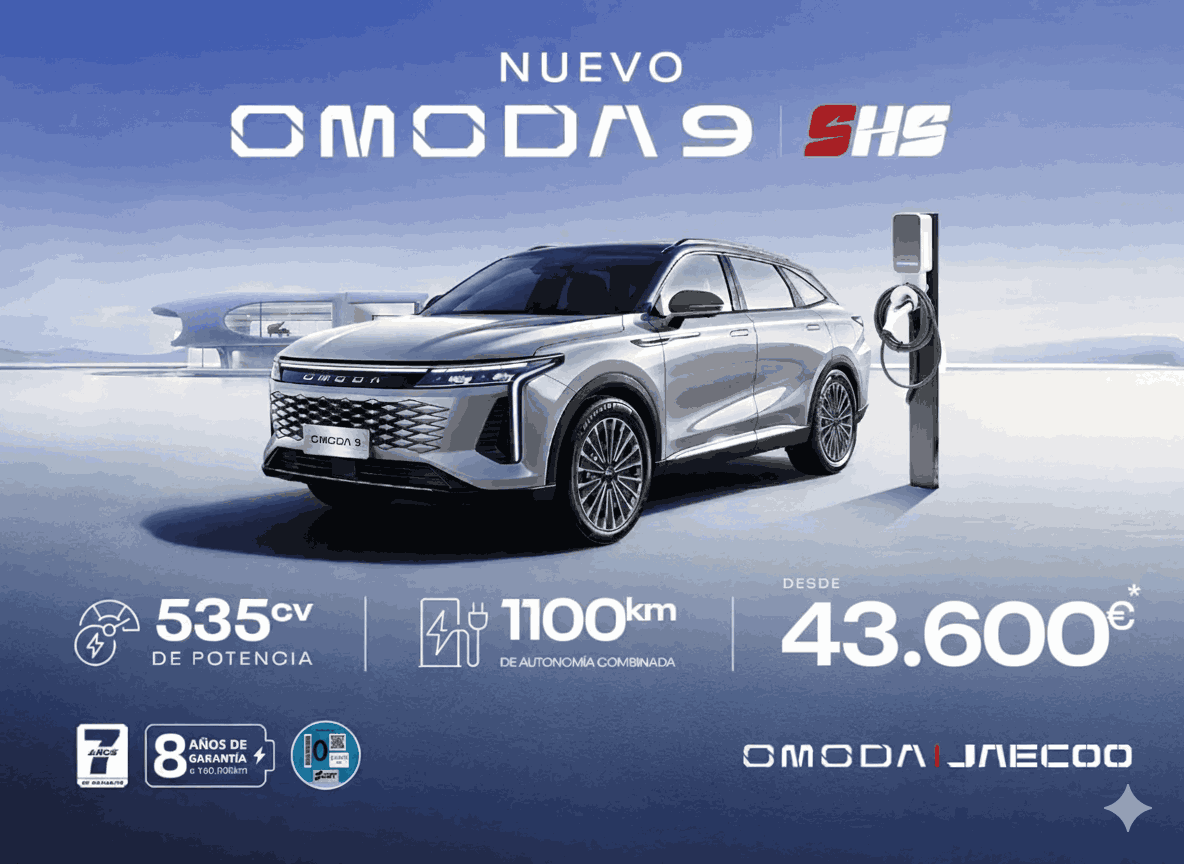OMODA 9 SHS Precio desde 43.600
